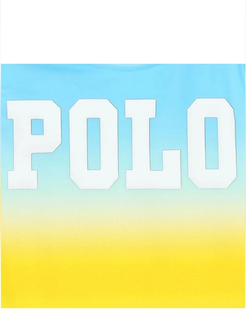 Polo by Ralph Lauren Ombre One-Piece Swimsuit in Blue, Yellow & Pink 14